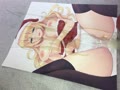 二次絵にぶっかけ！